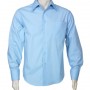 Biz Collection Mens Metro Long Sleeve Shirt-sh714_7_sky_725