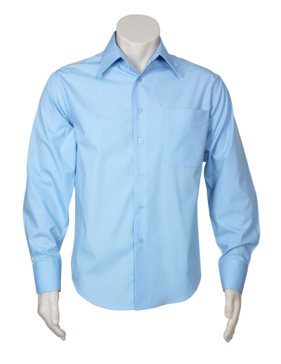 Biz Collection Mens Metro Long Sleeve Shirt