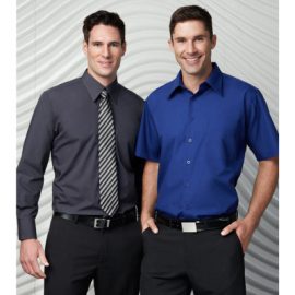 Biz Collection Mens Metro Long Sleeve Shirt
