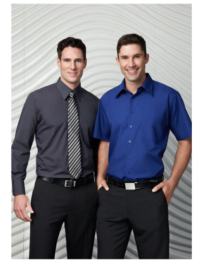 Biz Collection Mens Metro Long Sleeve Shirt