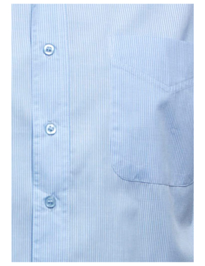 Biz Collection Mens Micro Check Long Sleeve Shirt