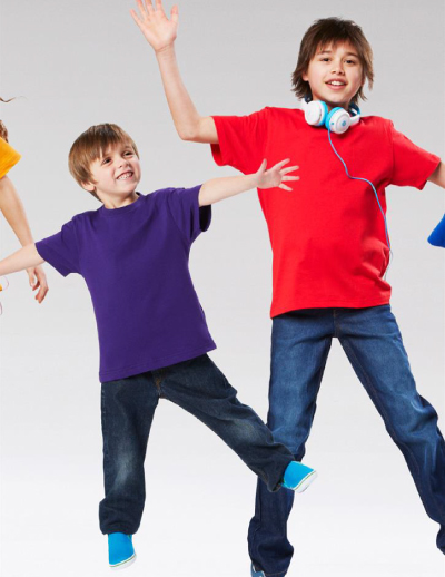 The Biz Collection Kids Ice tee are 100% cotton tshirts.  23 colours.  Great for kids sports, team and event clothing.  2 - 16.  Great branded cotton kids tees.