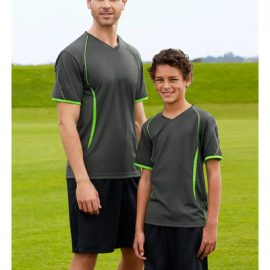 The Biz Collection Mens Razor Tee is made from 100% Biz Cool Polyester Sports Interlock fabric.  8 colours.  Great branded sports tees & sportswear.