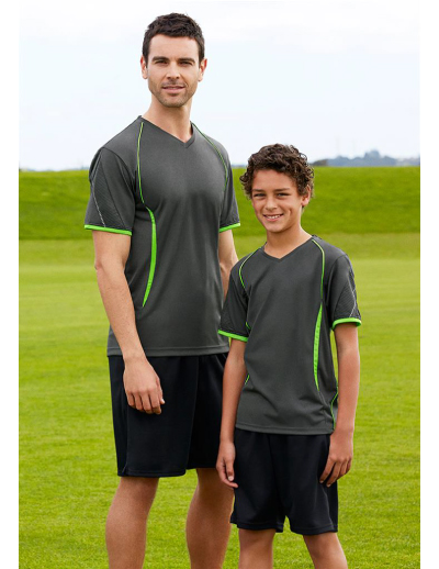 The Biz Collection Mens Razor Tee is made from 100% Biz Cool Polyester Sports Interlock fabric.  8 colours.  Great branded sports tees & sportswear.