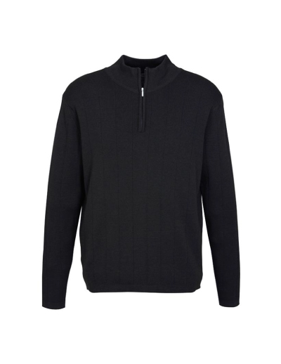 Biz Collection Mens 80/20 Wool-Rich Pullover