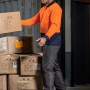 The Syzmik Hi Vis Basic Spliced Polo is a polyester, breathable, quick dry hi vis long sleeve polo.  6 colours.  XS - 7XL.  Great branded hi vis, spliced, long sleeve polos.