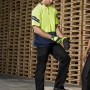 The Syzmik Hi Vis Astro Polo is a polyester hi vis polo with reflective stripe.  Orange/Navy & Yellow/Navy.  S - 7XL.  Great branded hi vis polos from Syzmik.