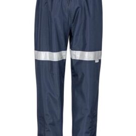 The Syzmik Mens Taped Storm Pant is a polyester, fully seam sealed pant.  5000mm waterproof rating.  Navy, Orange or Yellow.  Great Syzmik workwear.