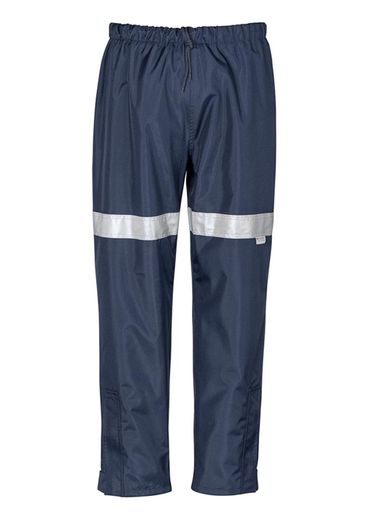 The Syzmik Mens Taped Storm Pant is a polyester, fully seam sealed pant.  5000mm waterproof rating.  Navy, Orange or Yellow.  Great Syzmik workwear.