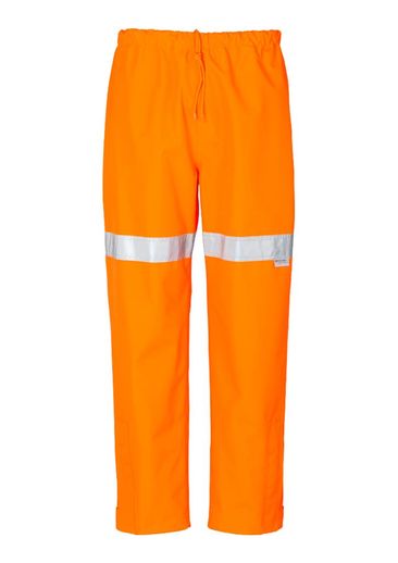 The Syzmik Mens Taped Storm Pant is a polyester, fully seam sealed pant.  5000mm waterproof rating.  Navy, Orange or Yellow.  Great Syzmik workwear.