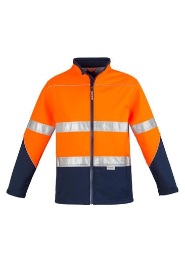 The Syzmik Unisex Hi Vis Taped Soft Shell Jacket is a 100% polyester jacket. Waterproof to 5000mm and breathable. 2 colours. Great branded hi vis jackets.