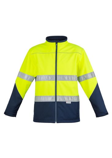 The Syzmik Unisex Hi Vis Taped Soft Shell Jacket is a 100% polyester jacket. Waterproof to 5000mm and breathable. 2 colours. Great branded hi vis jackets.