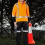 The Syzmik TTMC-W Fleece Jumper is a 390gsm anti pill fleece with retroreflective tape.  Orange.  S  - 7XL.  Great compliance TTMC hi vis clothing.
