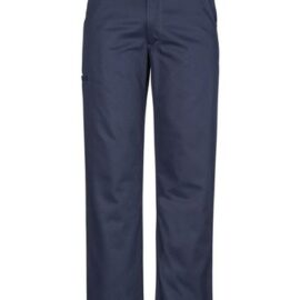 The Syzmik Mens Plain Utility Pant is a 100% 280gsm midweight cotton drill pant.  Navy, Charcoal and Black. Great tradewear pants from Syzmik.