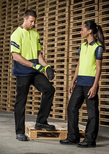 zw002 Syzmik Mens Plain Utilty Pant The Syzmik Mens Plain Utility Pant is a 100% 280gsm midweight cotton drill pant. Navy, Charcoal and Black. Great tradewear pants from Syzmik.