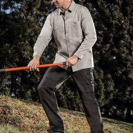 The Syzmik Mens Light Weight Tradie Shirt - Long Sleeve is a 145gsm light weight cotton twill shirt.  4 colours.  Great Syzmik lightweight workwear shirts.