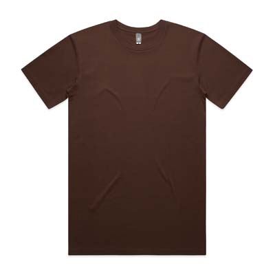 The AS Colour Staple Tee is a 180GSM, 100% cotton mens tee. Available in over 70 colours. Sizes S - 3XL. Great branded printed AS Colour mens tees.