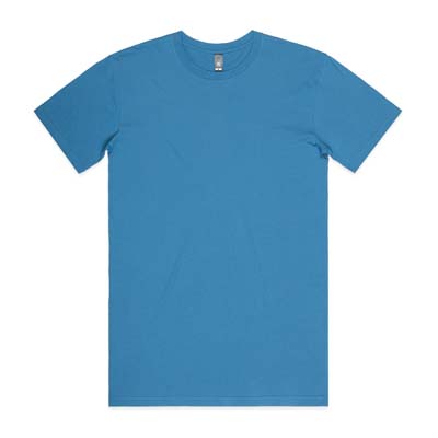 The AS Colour Staple Tee is a 180GSM, 100% cotton mens tee. Available in over 70 colours. Sizes S - 3XL. Great branded printed AS Colour mens tees.