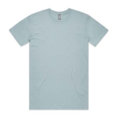 The AS Colour Staple Tee is a 180GSM, 100% cotton mens tee. Available in over 70 colours. Sizes S - 3XL. Great branded printed AS Colour mens tees.