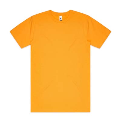 The AS Colour Block Tee is a 200gsm, 100% cotton price point tee. Available in 17 colours. Sizes S - 3XL. Great cotton tees from AS Colour.