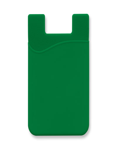 The Trends Collection Silicone Smart Wallet is a soft touch silicone wallet that sticks to back of phones.  Available in 11 colours.  Great branded promotional product.