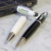 The Trends Exocet 4GB Flash Drive Pen is a twist action, brass multifunction pen.  Great corporate gift.  In Black or White.  Black Ink.