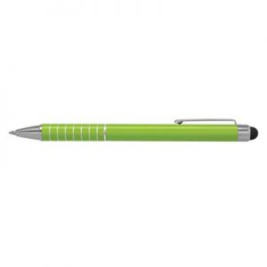 The Trends Touch Stylus Pen is a twist action aluminium ball pen with stylus. 12 colours available. Great branded promotional stylus pen product.