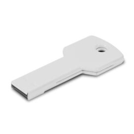 The Trends Collection Flash Key USB 4GB Drive is a key shaped flash drive with 4gb of memory.  In Silver, White & Black.  Great branded promo product.