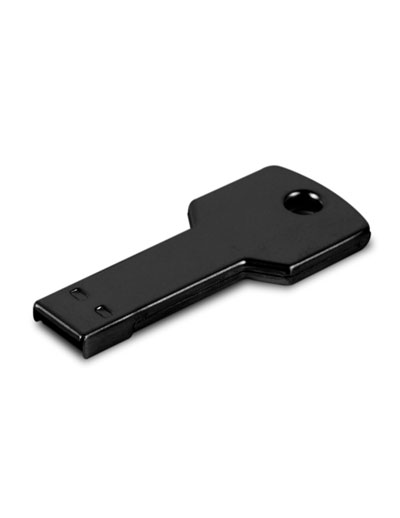 The Trends Collection Flash Key USB 4GB Drive is a key shaped flash drive with 4gb of memory.  In Silver, White & Black.  Great branded promo product.