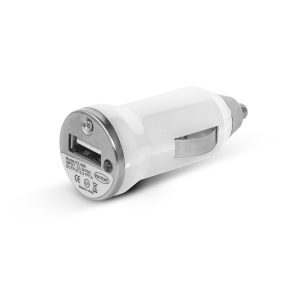 The Trends Collection Mini Car Charger is a small car charger with an LED that lights up.  Available in 8 colours.  Great promotional business product.