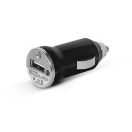 The Trends Collection Mini Car Charger is a small car charger with an LED that lights up.  Available in 8 colours.  Great promotional business product.