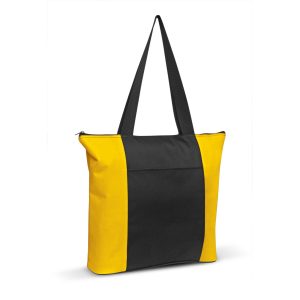 The Trends Collection Avenue Tote Bag is a luxury tote bag from 600D Polyester.  Front pocket and zip closure.  8 colours.  Great branded promo bags.