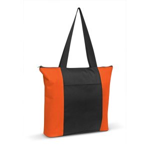 The Trends Collection Avenue Tote Bag is a luxury tote bag from 600D Polyester.  Front pocket and zip closure.  8 colours.  Great branded promo bags.