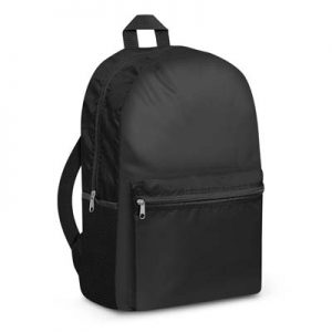 The Trends Bullet Back Pack is a very affordable back pack. 210D Polyester. Available in Black. Great branded promotional bag product.