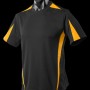 1204 Aussie Pacific Mens Eureka Tee – Black/Gold