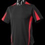 1204 Aussie Pacific Mens Eureka Tee – Black/Red