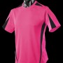 1204 Aussie Pacific Mens Eureka Tee – Hot Pink/Black