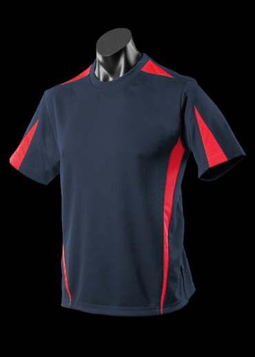 The Aussie Pacific Mens Eureka Tee is made from 100% Driwear polyester moisture removal fabric. 14 colours. Great branded sports tees & sportswear.