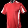 1204 Aussie Pacific Mens Eureka Tee – Red/White