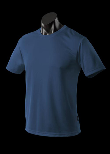The Aussie Pacific Mens Botany Tee is made from 100% Driwear polyester moisture removal fabric.  9 colours.  Great branded sports tees and sportswear.