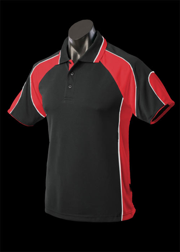 The Aussie Pacific Mens Murray Polo Shirt is made from 100% Driwear polyester moisture removal fabric. 14 colours. Great branded polos & sportswear.