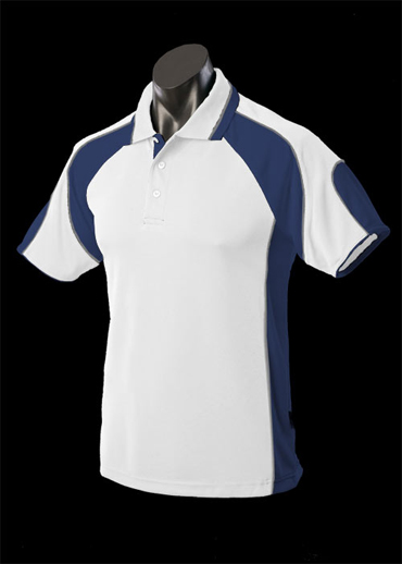The Aussie Pacific Mens Murray Polo Shirt is made from 100% Driwear polyester moisture removal fabric. 14 colours. Great branded polos & sportswear.