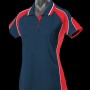 2300 Aussie Pacific Ladies Murray Polo – Navy/Red