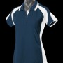 2300 Aussie Pacific Ladies Murray Polo – Navy/White