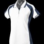 2300 Aussie Pacific Ladies Murray Polo – White/Navy