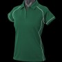2310 Aussie Pacific Ladies Endeavour Polo – Bottle/White