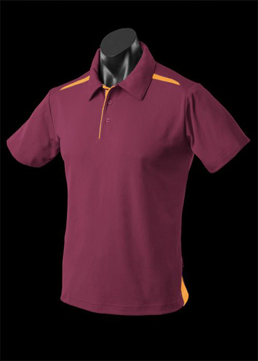 The Aussie Pacific Kids Paterson Polo Shirt is made from Driwear polyester & cotton moisture removal fabric. 9 colours. Great branded contrast polos & sportswear.