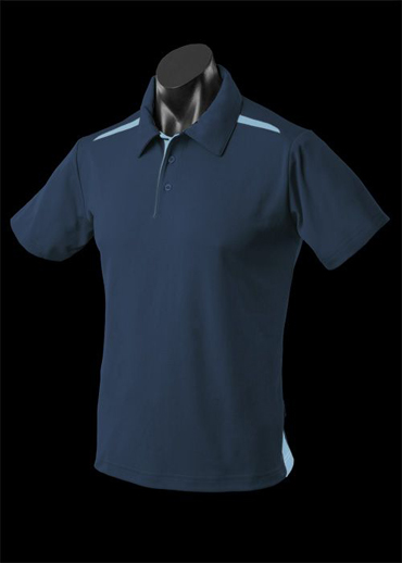 The Aussie Pacific Kids Paterson Polo Shirt is made from Driwear polyester & cotton moisture removal fabric. 9 colours. Great branded contrast polos & sportswear.