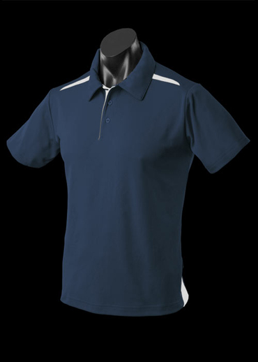 The Aussie Pacific Kids Paterson Polo Shirt is made from Driwear polyester & cotton moisture removal fabric. 9 colours. Great branded contrast polos & sportswear.