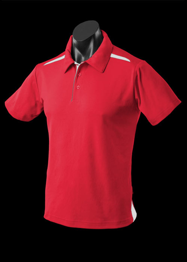 The Aussie Pacific Kids Paterson Polo Shirt is made from Driwear polyester & cotton moisture removal fabric. 9 colours. Great branded contrast polos & sportswear.